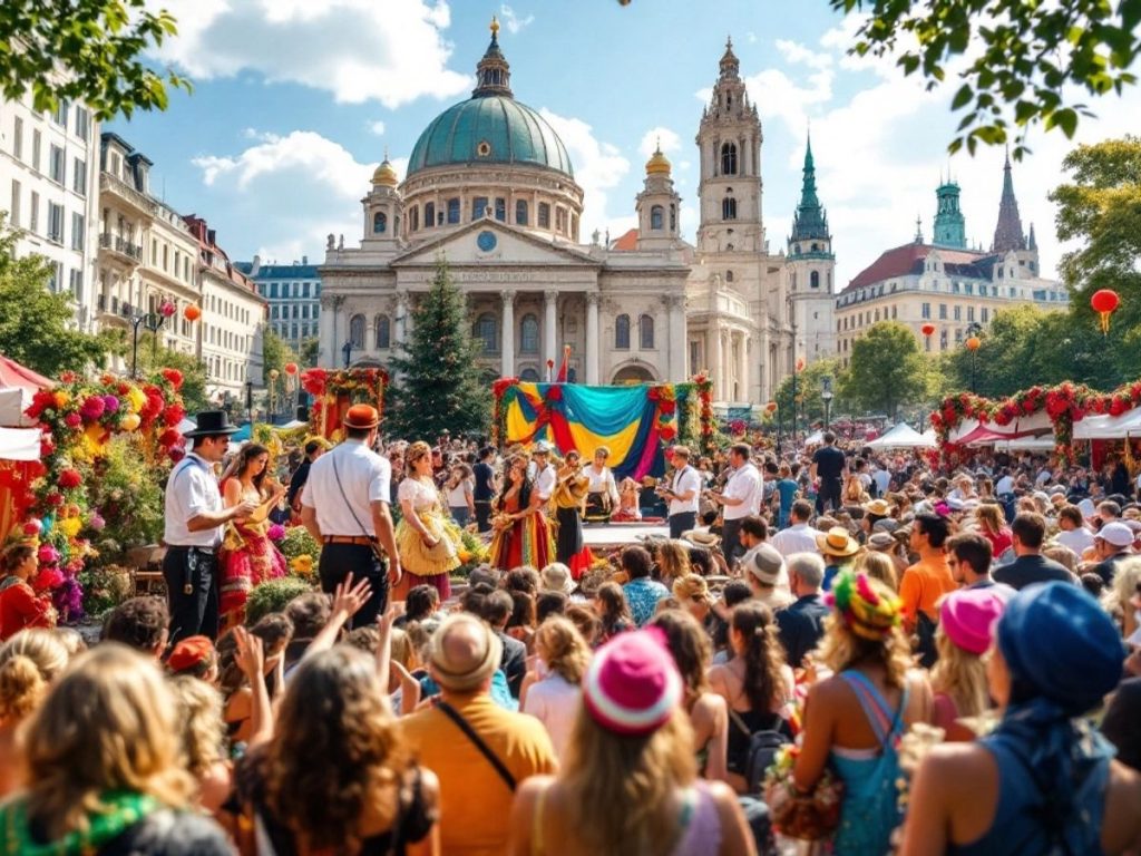 Evenimente culturale în București cu oameni și activități