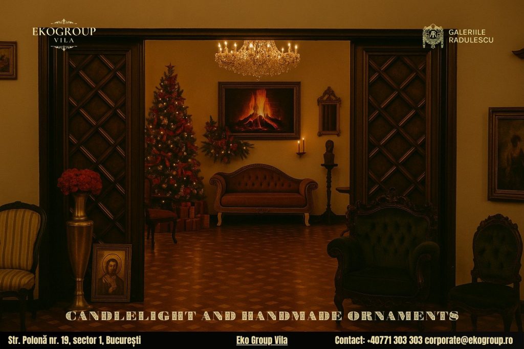 Decoratiuni de Craciun cu farmec de epocă: Revelația Crăciunului anilor ’30 la Eko Group Vila