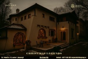 Legende de Crăciun reinterpretate într-o vilă istorică: magia Crăciunului anilor ’30 la Eko Group Vila